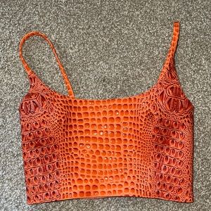 Orange Croc Top🧡